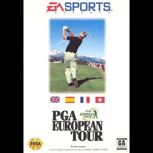 PGA European Tour - Sega Genesis