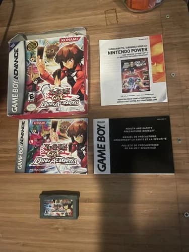 Yu-Gi-Oh GX Duel Academy for GameBoy Advance Complete In Box CIB