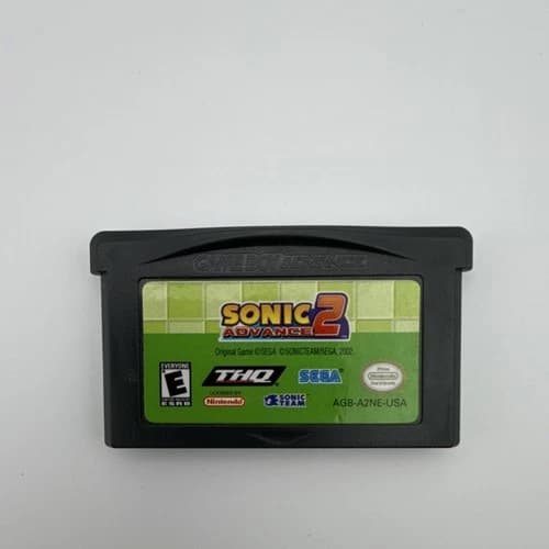 Sonic Advance 2 Nintendo Game Boy Advance GBA - Tested and working