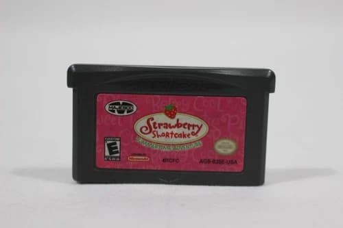 Strawberry Shortcake Summertime Adventure Nintendo GBA Kids Adventure Video Game