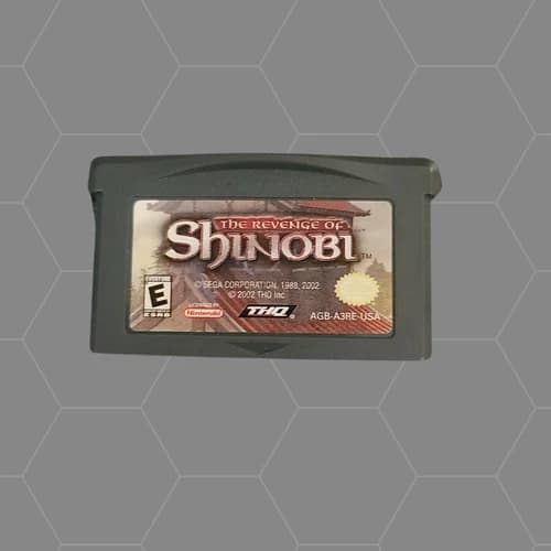 Revenge of Shinobi (Nintendo Game Boy Advance, 2002) Authentic Cart Only
