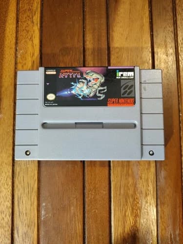Super R-Type (Super Nintendo Entertainment System SNES 1991) Tested & Cleaned