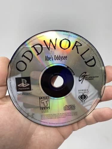 PS1 Oddworld Abe's Oddysee Sony PlayStation 1 Disc Only! TESTED