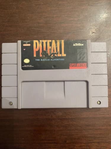 Pitfall: The Mayan Adventure SNES Super Nintendo Entertainment System