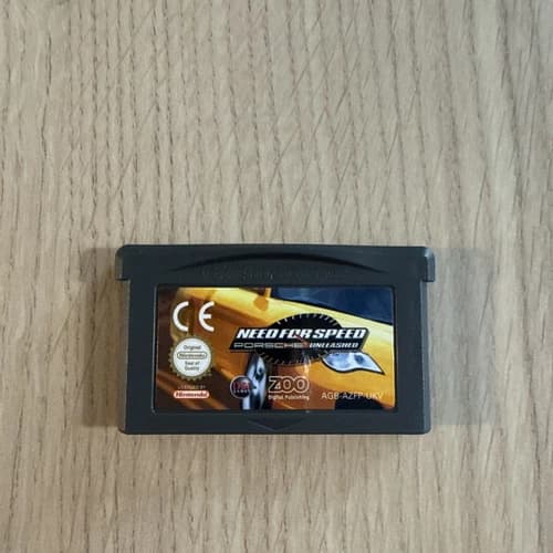 Nintendo Gameboy Advance GBA Need For Speed Porsche Unleashed Cartridge Only