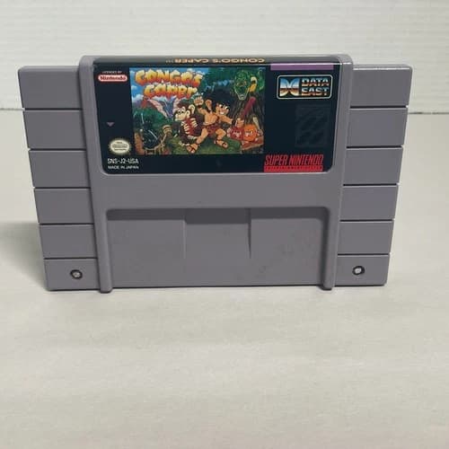 CONGO'S CAPER Super Nintendo SNES CART ONLY