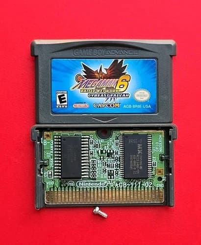 Game Boy Advance Mega Man Battle Network 6: Cybeast Falzar Nintendo GBA Tested