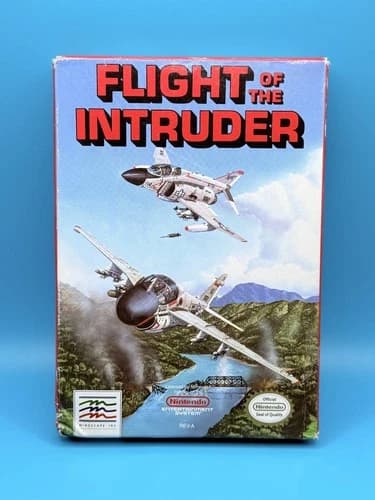 Flight of the Intruder (NES, 1991) – Complete in Box (CIB) | Free Shipping
