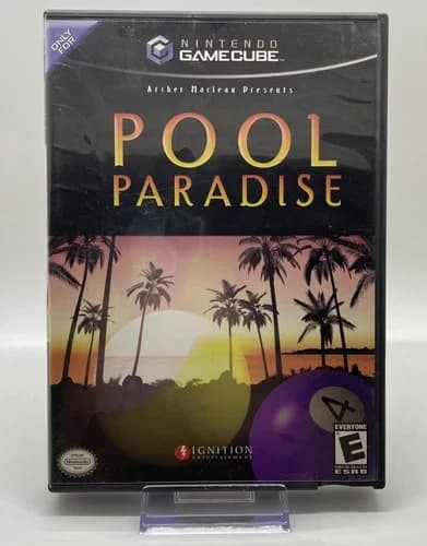 Pool Paradise (Nintendo GameCube, 2004) Complete With Manual