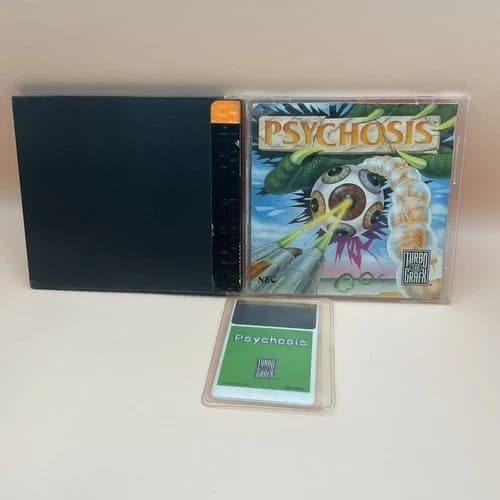 Psychosis (Turbo Grafx 16 tg16) Complete in Case Turbografx - Tested/ Authentic