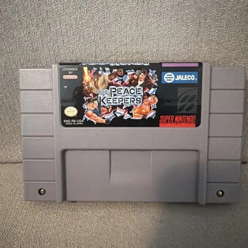 The Peace Keepers (Super Nintendo SNES) Authentic Tested