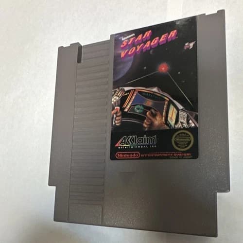 Acclaim Star Voyager Nintendo NES Entertainment System Game Cartridge