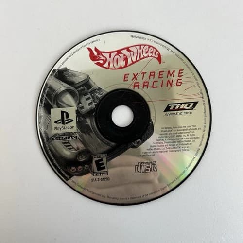 Hot Wheels: Extreme Racing (Sony PlayStation 1, 2001) PS1