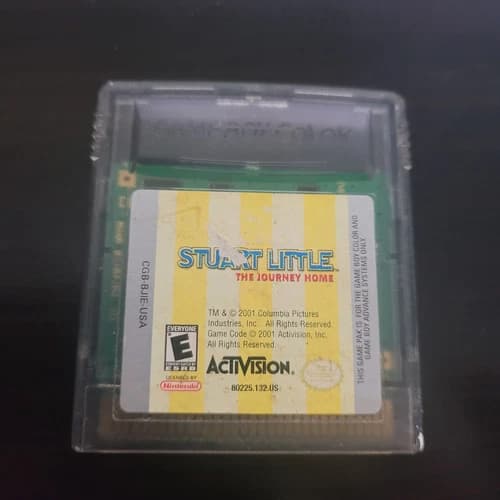 Stuart Little: The Journey Home (Nintendo Game Boy Color, 2001)