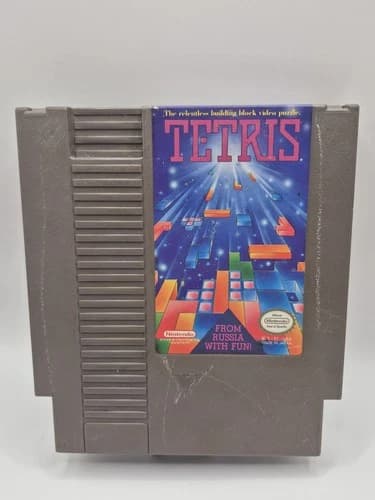 Tetris Nintendo NES 1989 Puzzle NTSC-U/C Cartridge