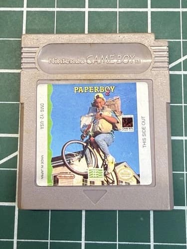 Paperboy 2 Nintendo Game Boy Original Authentic Tested Game Cartridge Ships Free
