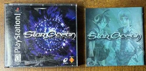 Star Ocean: The Second Story (Sony PlayStation 1) PS1 Complete W/Manual Tested