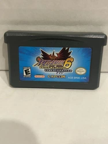 Mega Man Battle Network 6 Cybeast Falzar Nintendo Game Boy Advance
