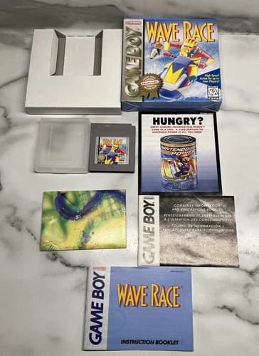 Wave Race (Nintendo Game Boy) Complete Genuine CIB Tested Working Perfect