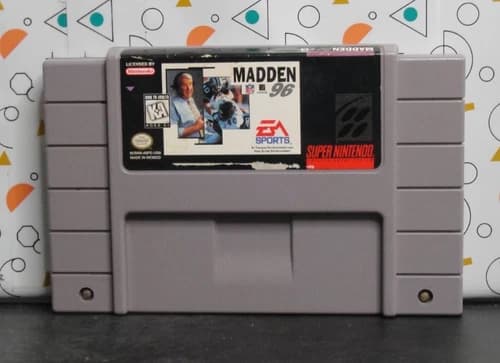 Madden NFL 96 (Super Nintendo Entertainment System, 1995)