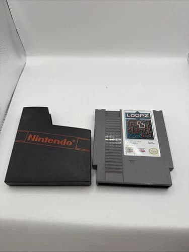 Loopz (Nintendo NES) Authentic Cleaned Tested Working