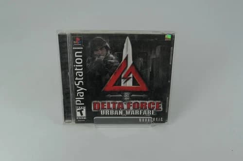2002 Delta Force Urban Warfare For Sony PlayStation 1 PS1 Tested Good Condition