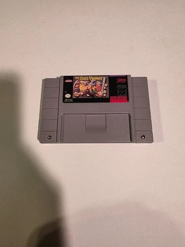 Lost Vikings (Super Nintendo SNES, 1993) ☆ Authentic ☆