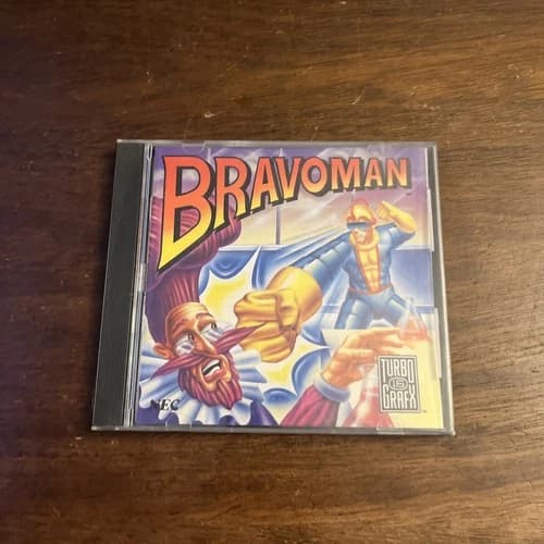 Bravoman (TurboGrafx-16) Complete - Tested - Authentic
