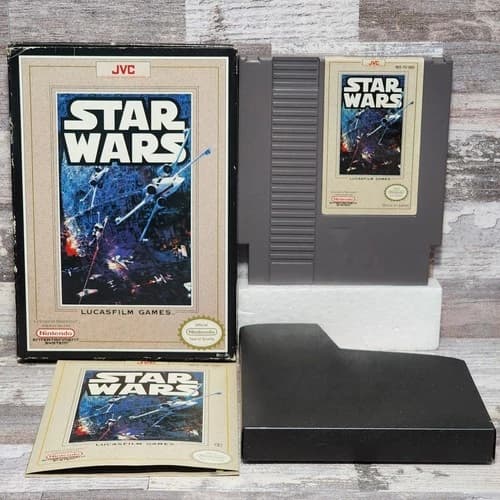 Star Wars (Nintendo Entertainment System, 1991) Complete CIB Authentic Tested