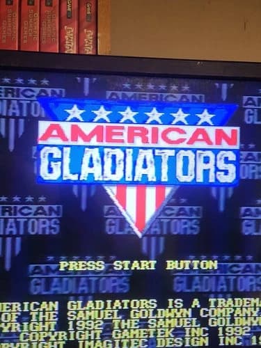 American Gladiators - Sega Genesis - AUTHENTIC! TESTED!