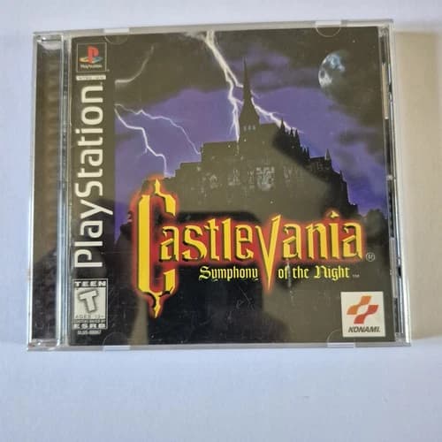 Castlevania: Symphony of the Night CIB Complete Black Label Playstation PS1
