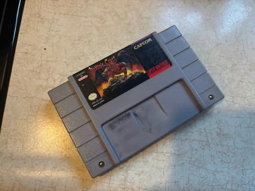 Demon's Crest SNES (Super Nintendo Entertainment System, 1994) AUTHENTIC! Tested