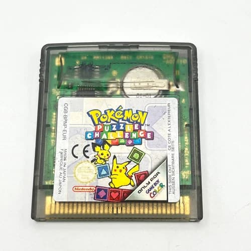 Pokemon Puzzle Challenge GameBoy Color Nintendo GBC - Original - Game Boy