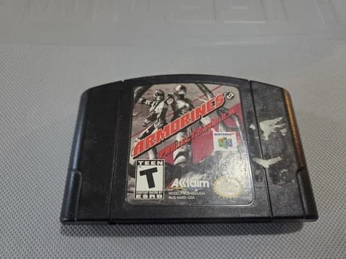 Armorines Project S.W.A.R.M. Swarm (Nintendo 64) N64 TESTED