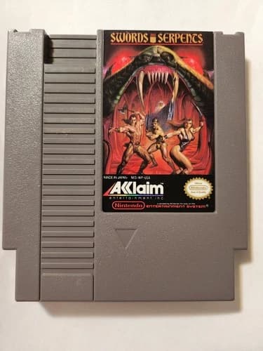 Swords and Serpents Nintendo NES