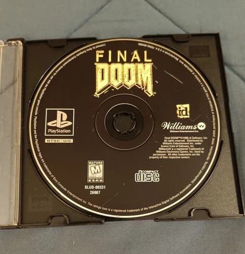 Final Doom PlayStation 1 Disc Only