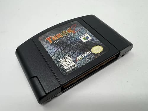 Turok 2 Seeds Of Evil N64 (Nintendo 64, 1998)- Cartridge Only -Tested Works