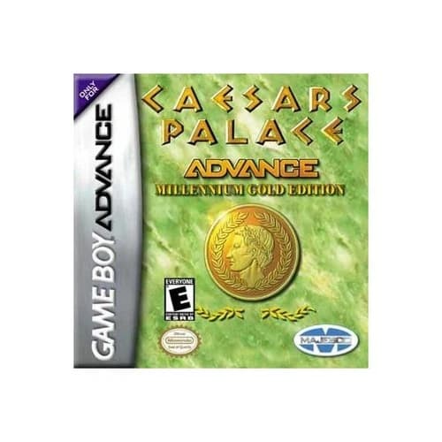 Caesars Palace Advance: Millennium Gold Edition - Game Boy Advance GBA Game