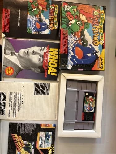 Super Mario World 2: Yoshi's Island (Entertainment System, 1995) CIB SNES