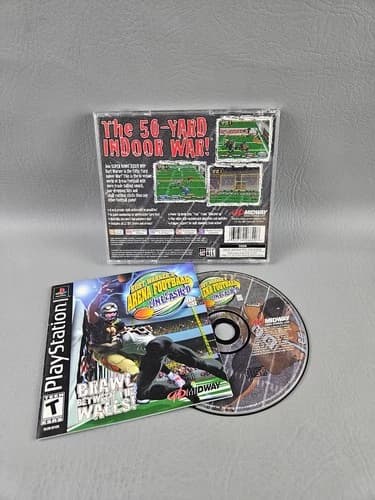 Kurt Warner's Arena Football Unleashed PlayStation Video Game Sports CIB
