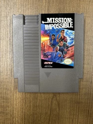 Mission: Impossible - NES - Nice Condition! Loose Cart Only!