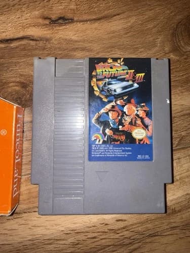 Back to the Future II and III (Nintendo NES, 1990) Cartridge Only
