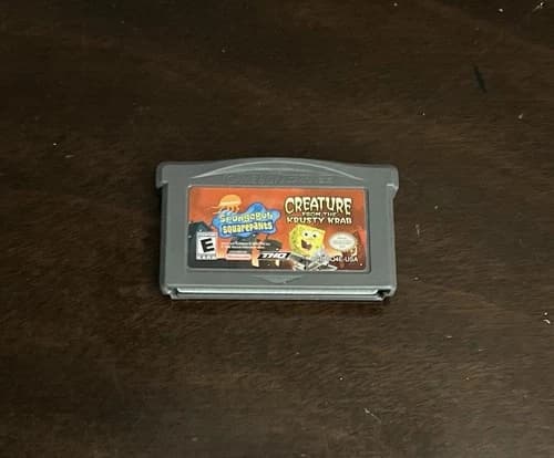 SpongeBob SquarePants: Creature From the Krusty Krab Nintendo Game Boy Advance