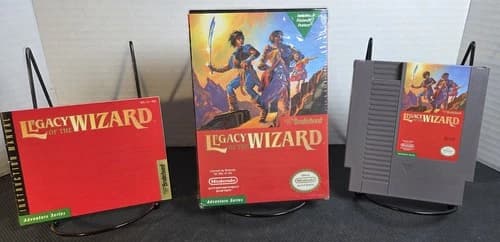 Legacy Of The Wizard (Nintendo NES) w/Manual, Box