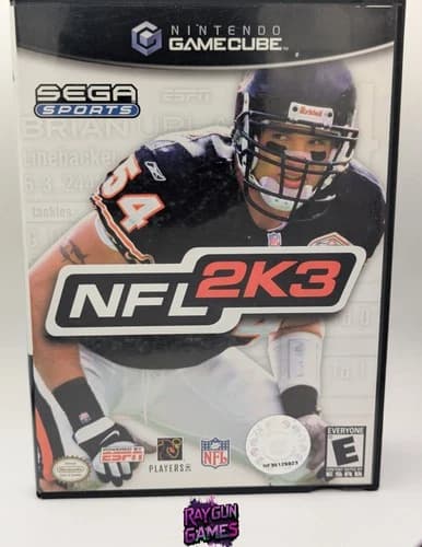 Sega Sports NFL 2K3 - Nintendo GameCube, Complete In Box, Next Day Shipping