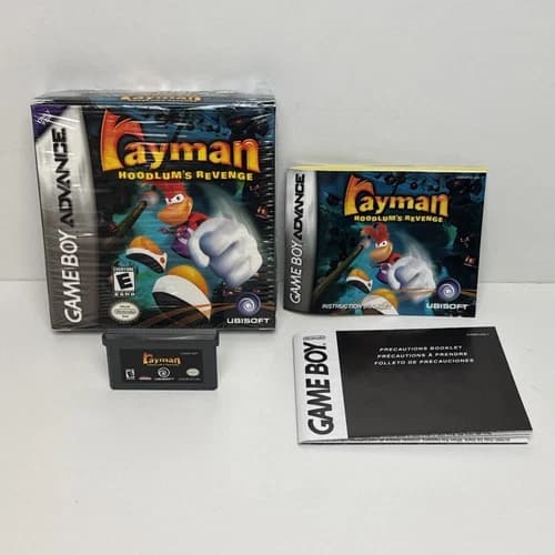 Rayman Hoodlum's Revenge (Nintendo Gameboy Advance GBA) CIB - Tested working