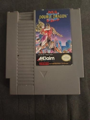 Double Dragon II: The Revenge Nintendo NES Cartridge 1989