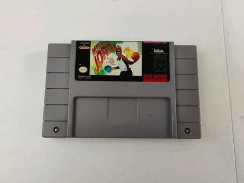 Michael Jordan Chaos In The Windy City. Super Nintendo Cartridge Only