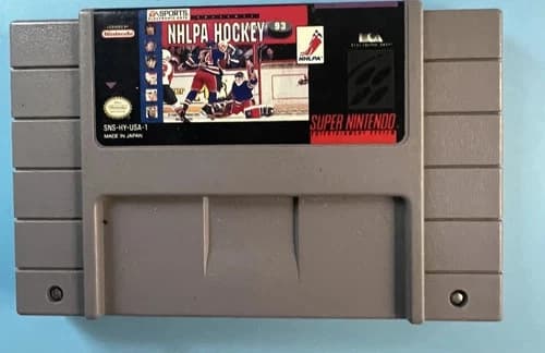 NHLPA Hockey 93 (SUPER NINTENDO SNES) AUTHENTIC