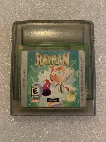 Rayman Nintendo Game Boy Color,Authentic Cartridge, Tested and Working